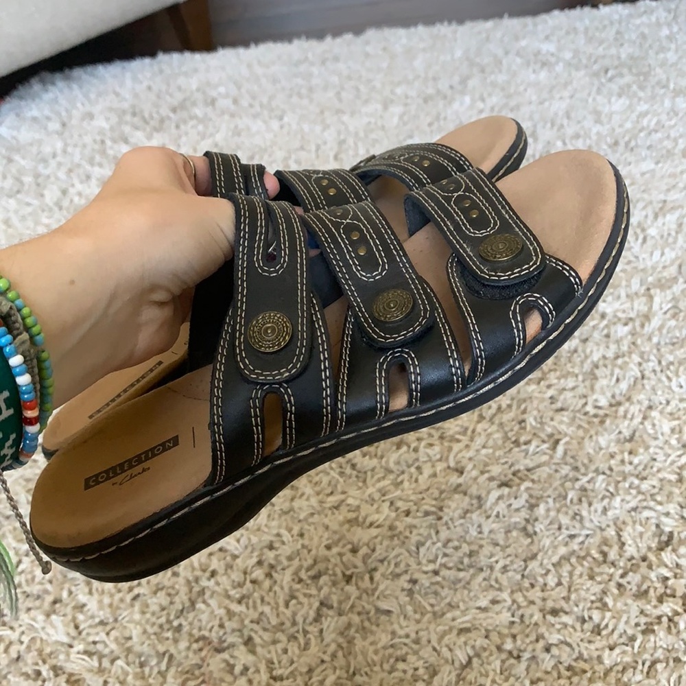 Clarks Laurieanne jade slide sandal